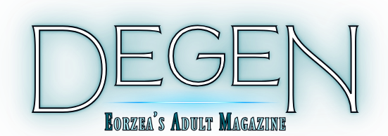 Degen Logo Degen - Eorzea's Adult Magazine